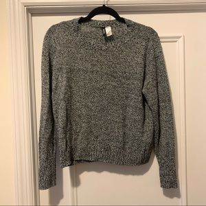 Knit Marled Crewneck Sweater